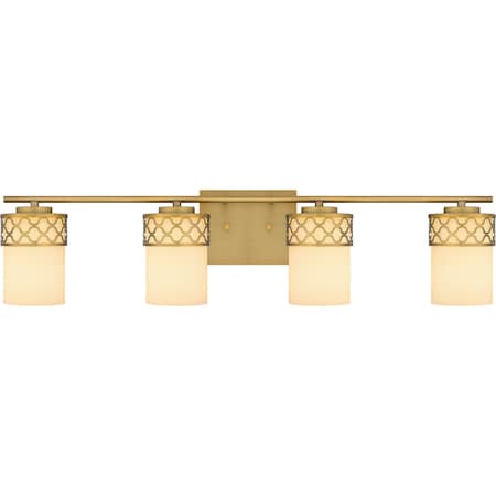 Quoizel Tenley Bath 4 Lights Aged Brass TEN8632AB